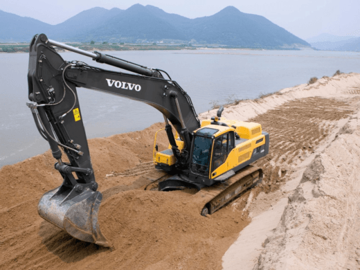 Volvo EC750D, Volvo EC210D, Volvo EC140D Excavators by Pal Infra