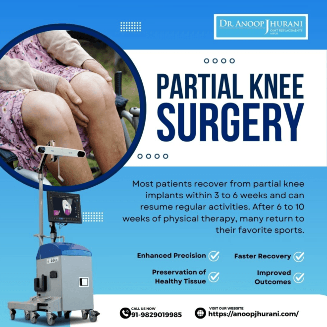 Experience Excellence with Partial Knee Replacement in Jaipur