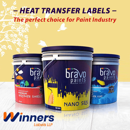 Why Heat Transfer Labels are the Perfect Choice for the Paint Industry