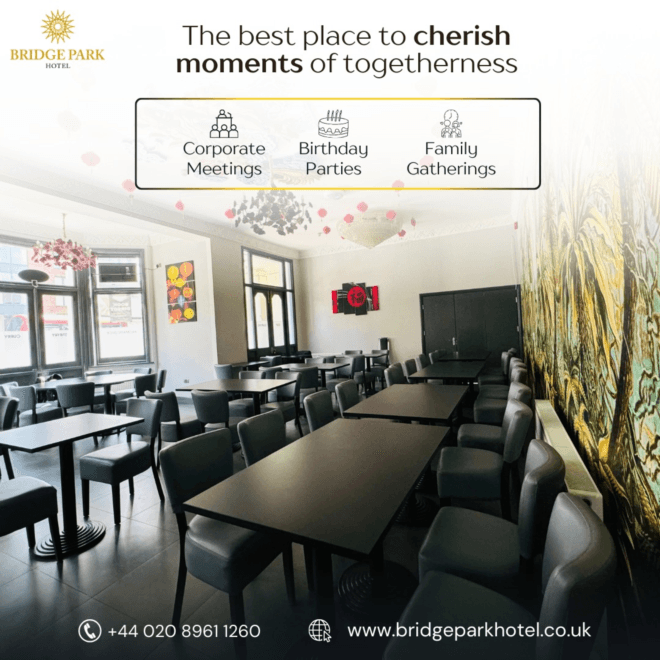 Discover the Best Meeting and Event Spaces in London at Bridge Park Hotel