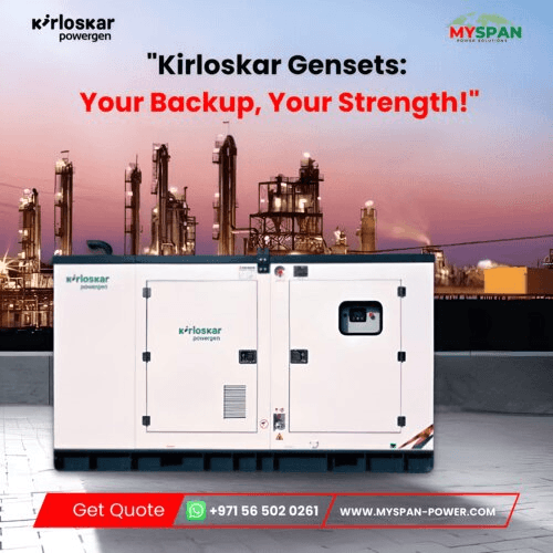 Buy Reliable Generators in Dubai | MySpan-power Solutions