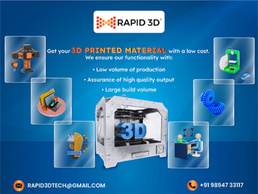 Metal 3D Printing in Hyderabad | 3D Scanning Services in Hyderabad