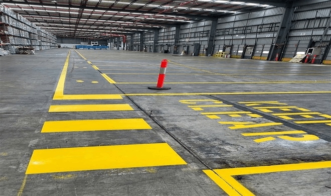 Warehouse Line Marking 