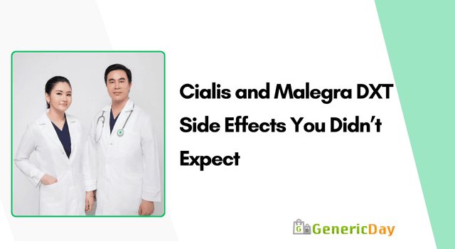 Cialis and Malegra DXT Side Effects You Didn’t Expect