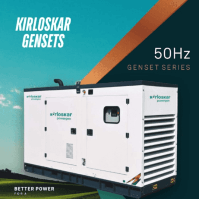 Kirloskar Gensets & Diesel Gensets by MySpan-Power | Reliable Power Solutions