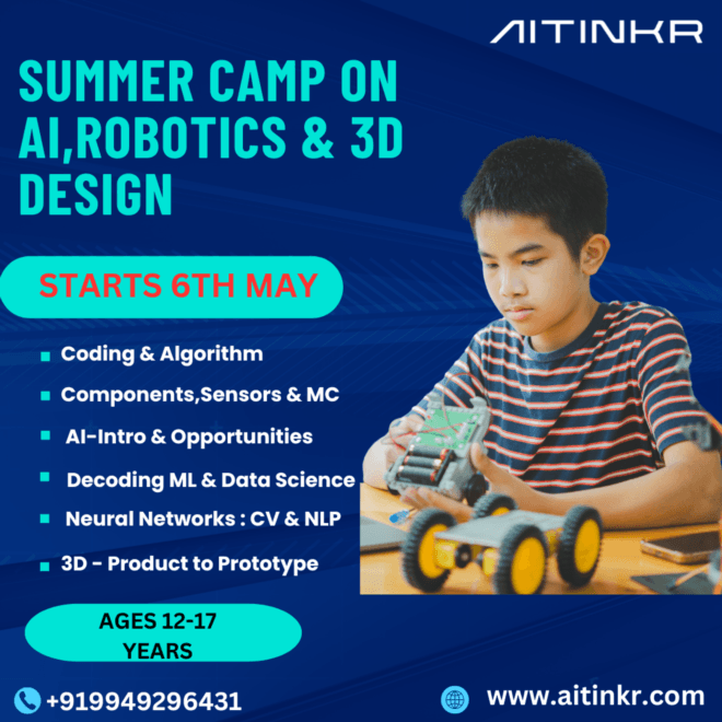 Exploring the Future: A Summer Camp Journey through Robotics, 3D Design, and A