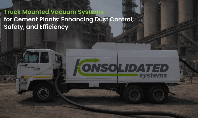 Truck Mounted Vacuum Systems for Cement Plants 
