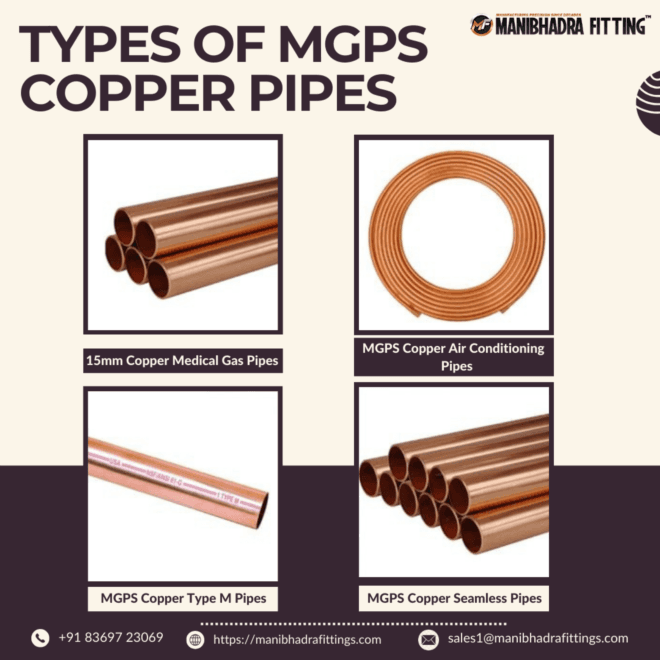 Medical Gas Copper Pipe Manufacturer and Supplier in India
