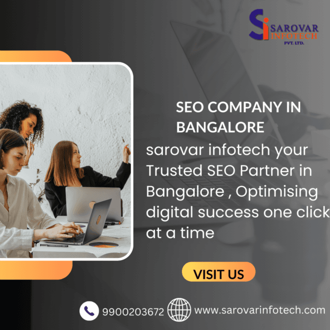  Sarovar Infotech: SEO company in Bangalore