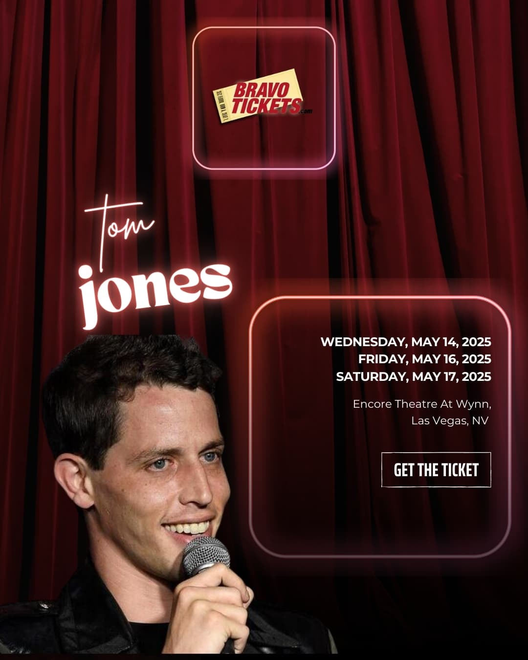 Tom Jones Live in Las Vegas – May 2025
