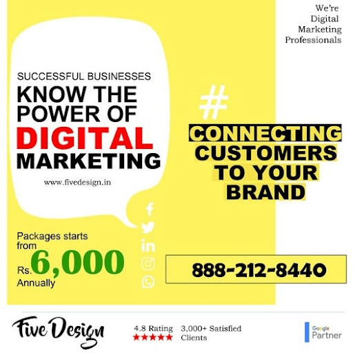 Five Design: Your Trusted Website Designing Company in Rohini