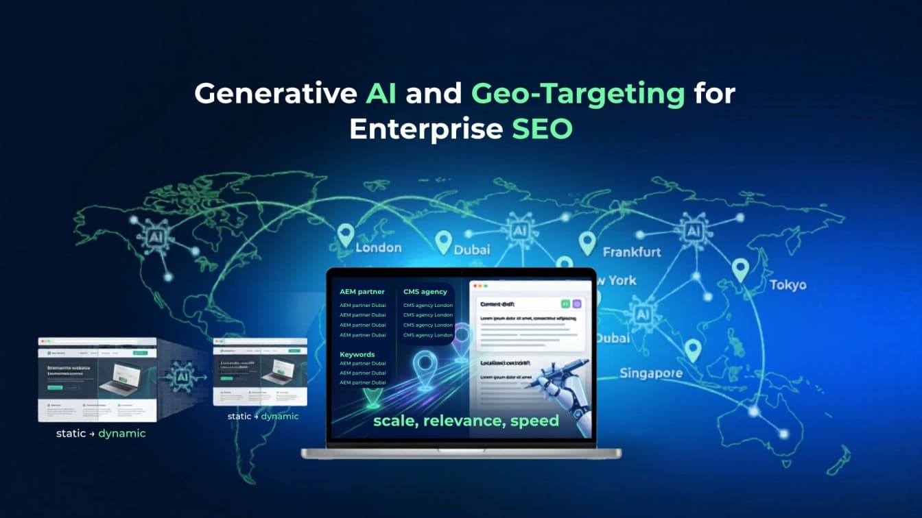 Using Generative AI and Geo-Targeting for Enterprise SEO
