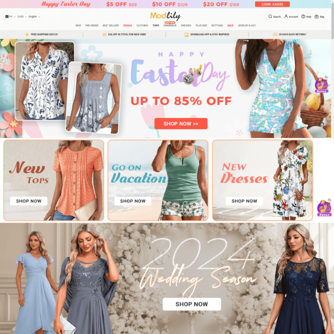 Charting Modlily's Path to Distinction, A Chronicle of Elegant and Modern Women's Fashion Trends on 