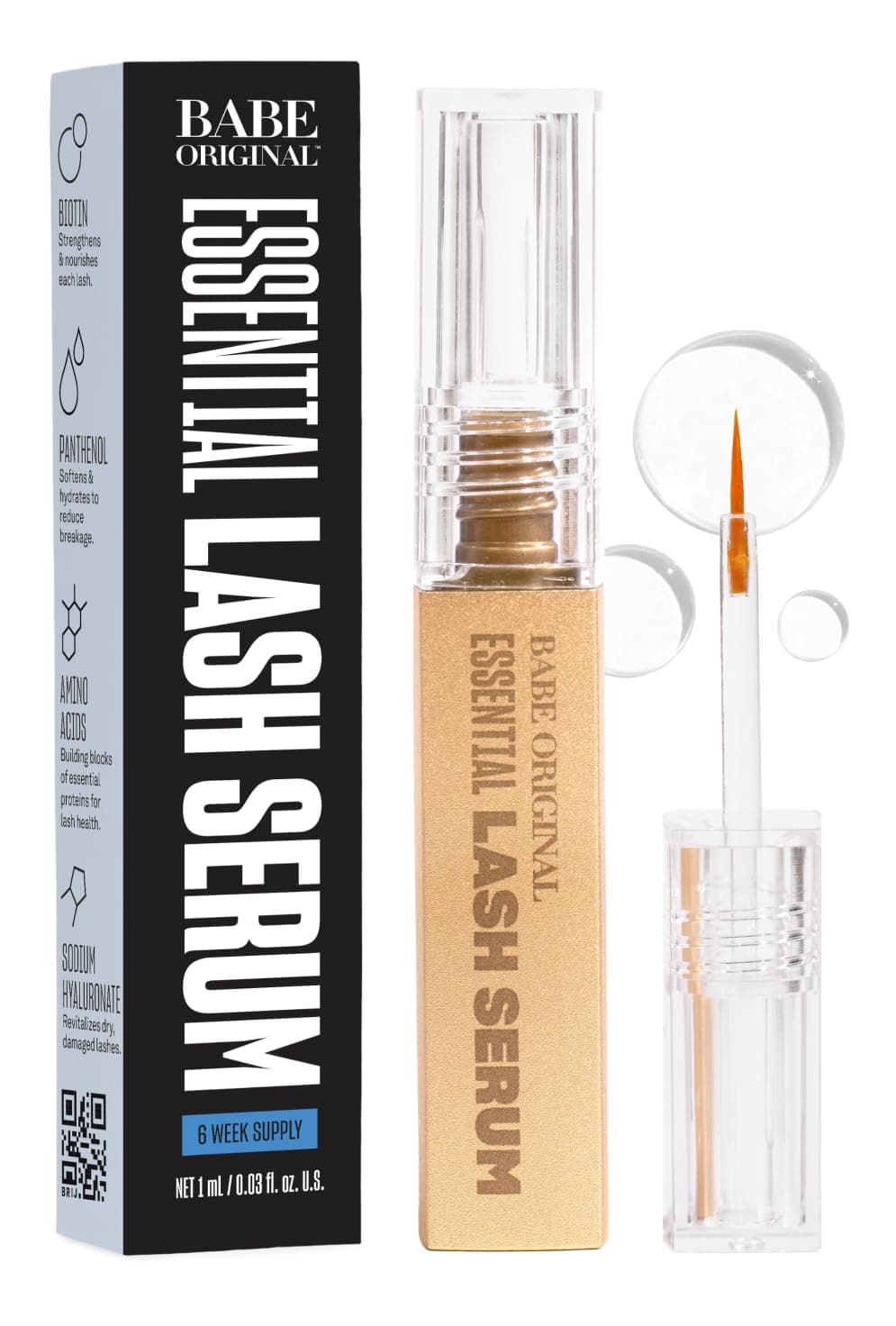 Babe Original Lash Serum - Fuller & Longer Looking Eyelashes