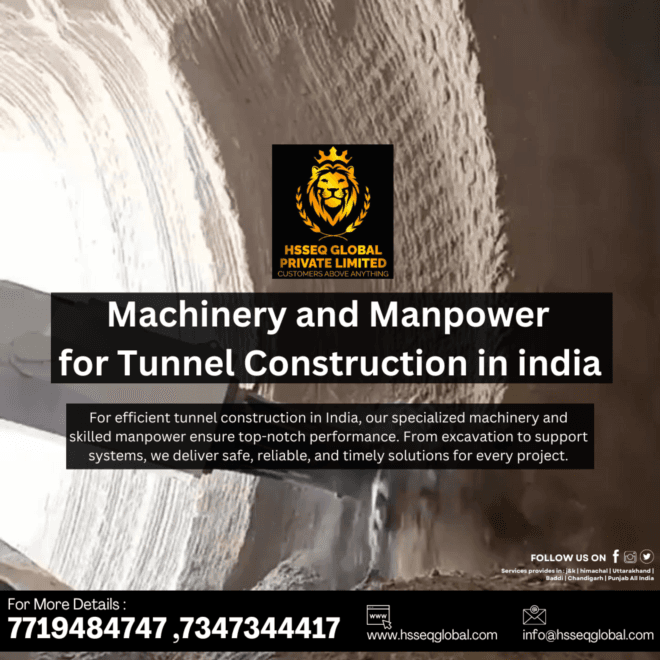 From Excavators to Tunneling Machines: Essential Tools for Indian Projects