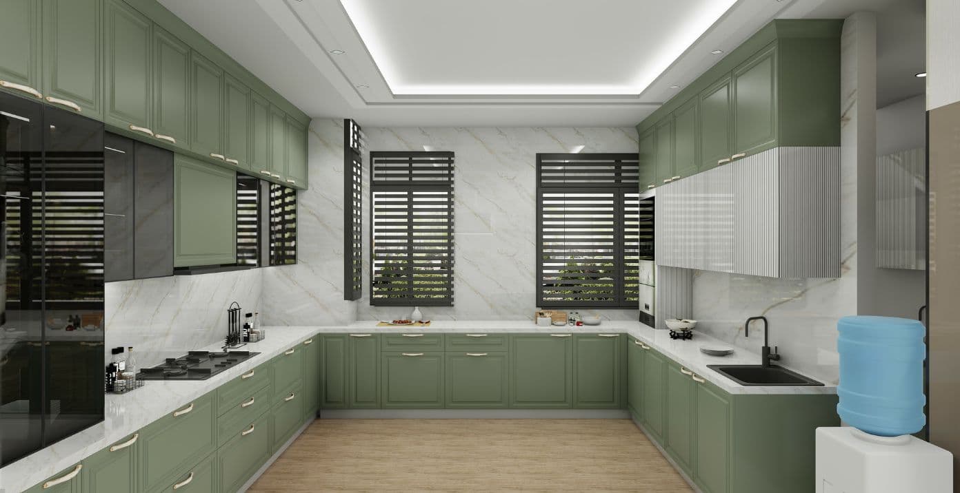 Modular Kitchen Gurgaon - Betula kitchen | Premium Finishes