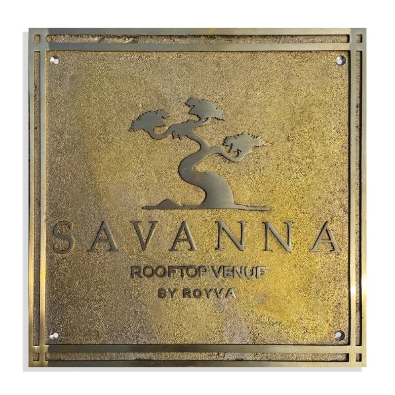 Elevate Your Home with Custom Engraved Brass Door Signs