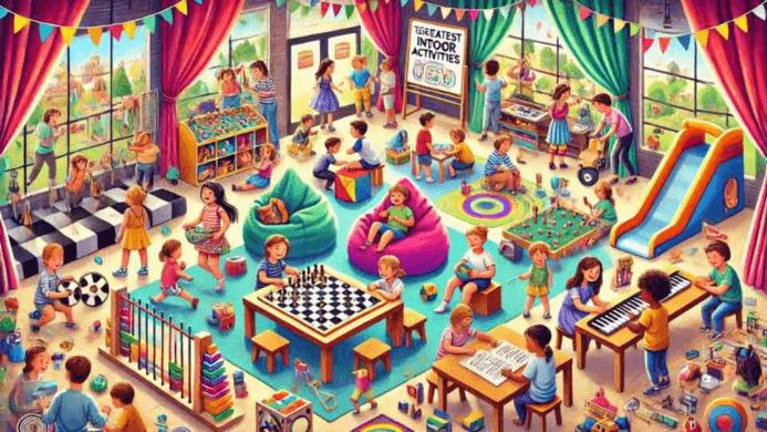The Greatest Indoor Activities for Kids of All Ages