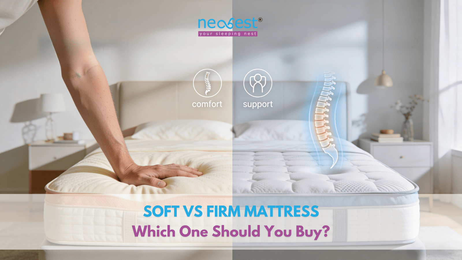 Soft vs Firm Mattress – Which One Should You Buy?