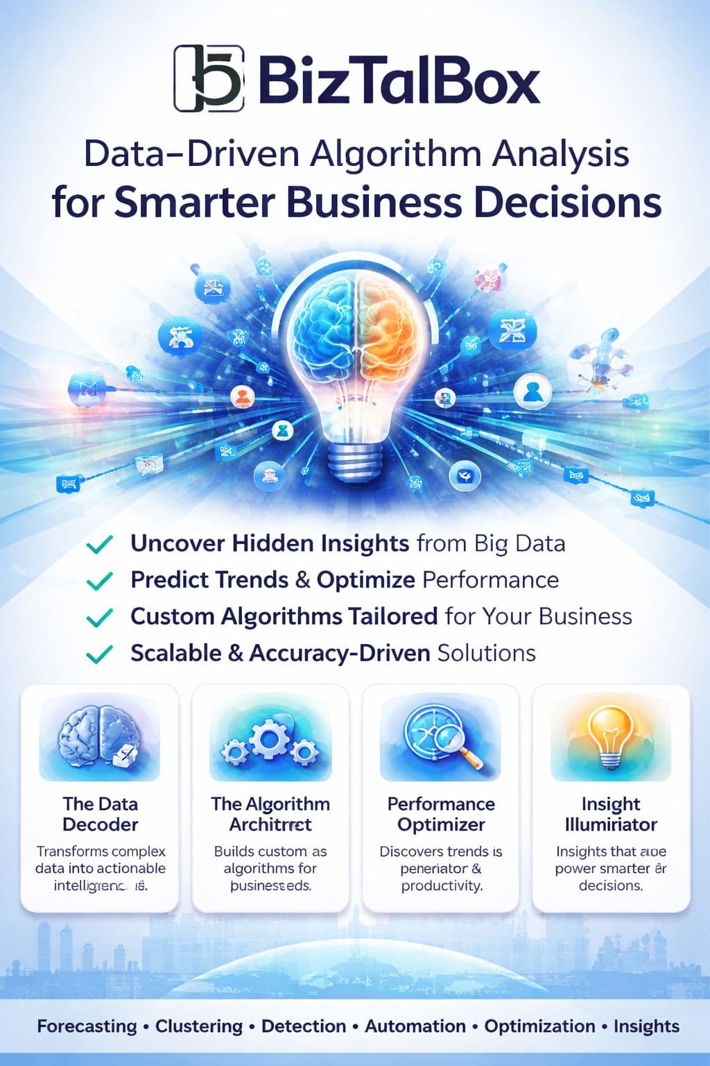 Data-Driven Algorithm Analysis for Smart Decisions