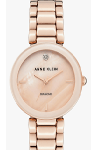 Anne Klein Women's Genuine Diamond Dial Bracelet Watch