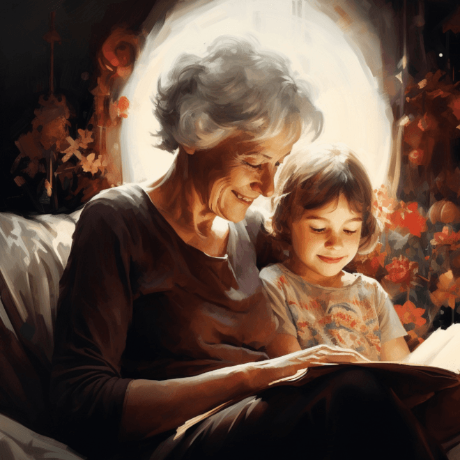 Home with Grandma Lillian