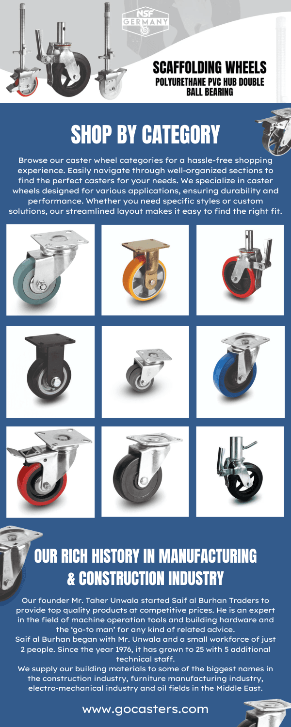 Go Casters: Premium Caster Wheels Supplier in the UAE
