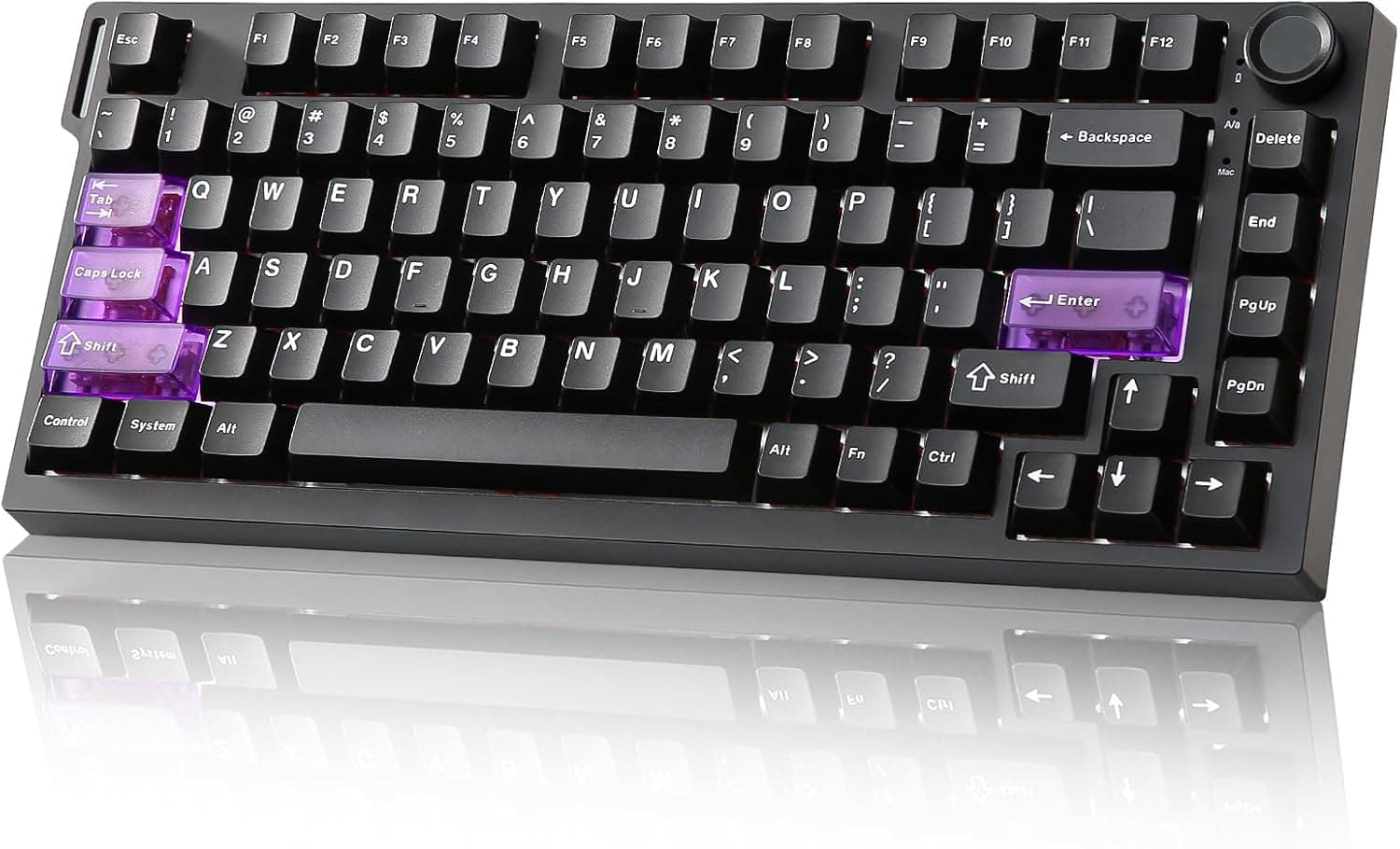 YUNZII RT75 PRO Wireless Gaming Keyboard, 