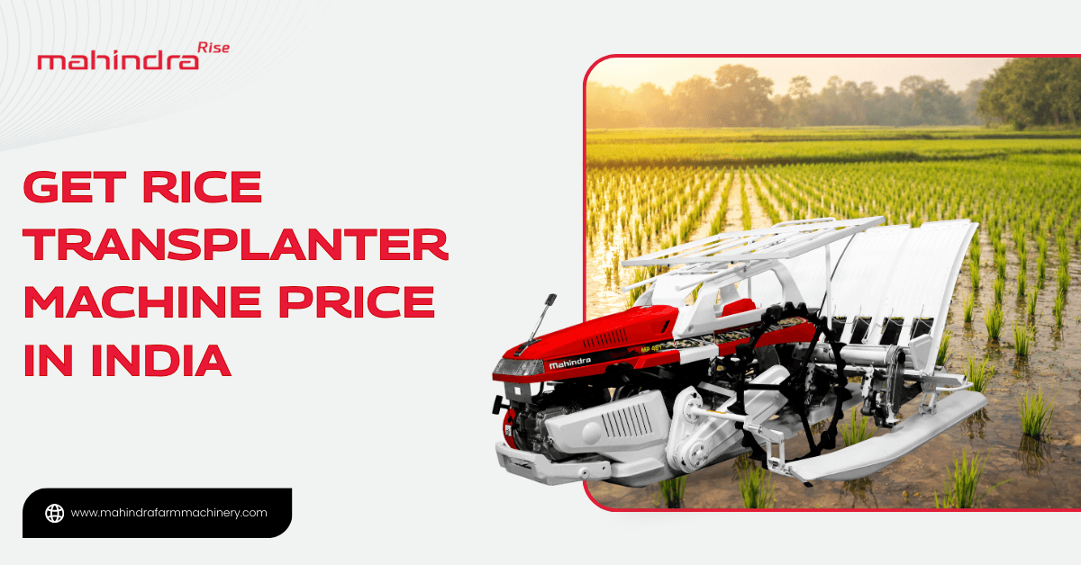 Get Rice Transplanter Machine Price in India