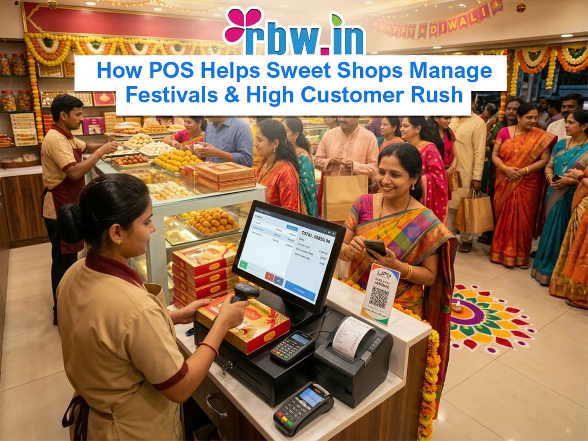 How POS Helps Sweet Shops Manage High Customer Rush