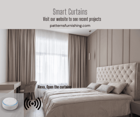 Innovative Curtains Synced With Alexa By Patterns Furnishing