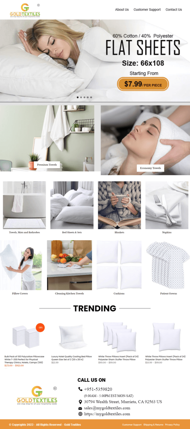 Versatile White Towels in Bulk: Gold Textiles' Signature Collection