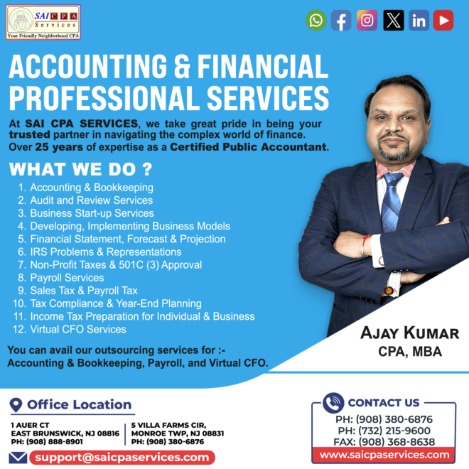Tax Mastery Unleashed: SAI CPA's Professional Services