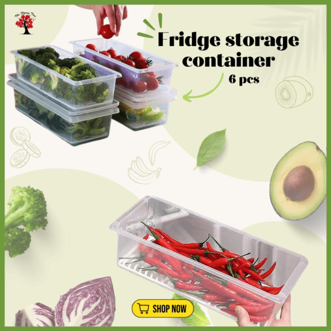 Fridge storage container