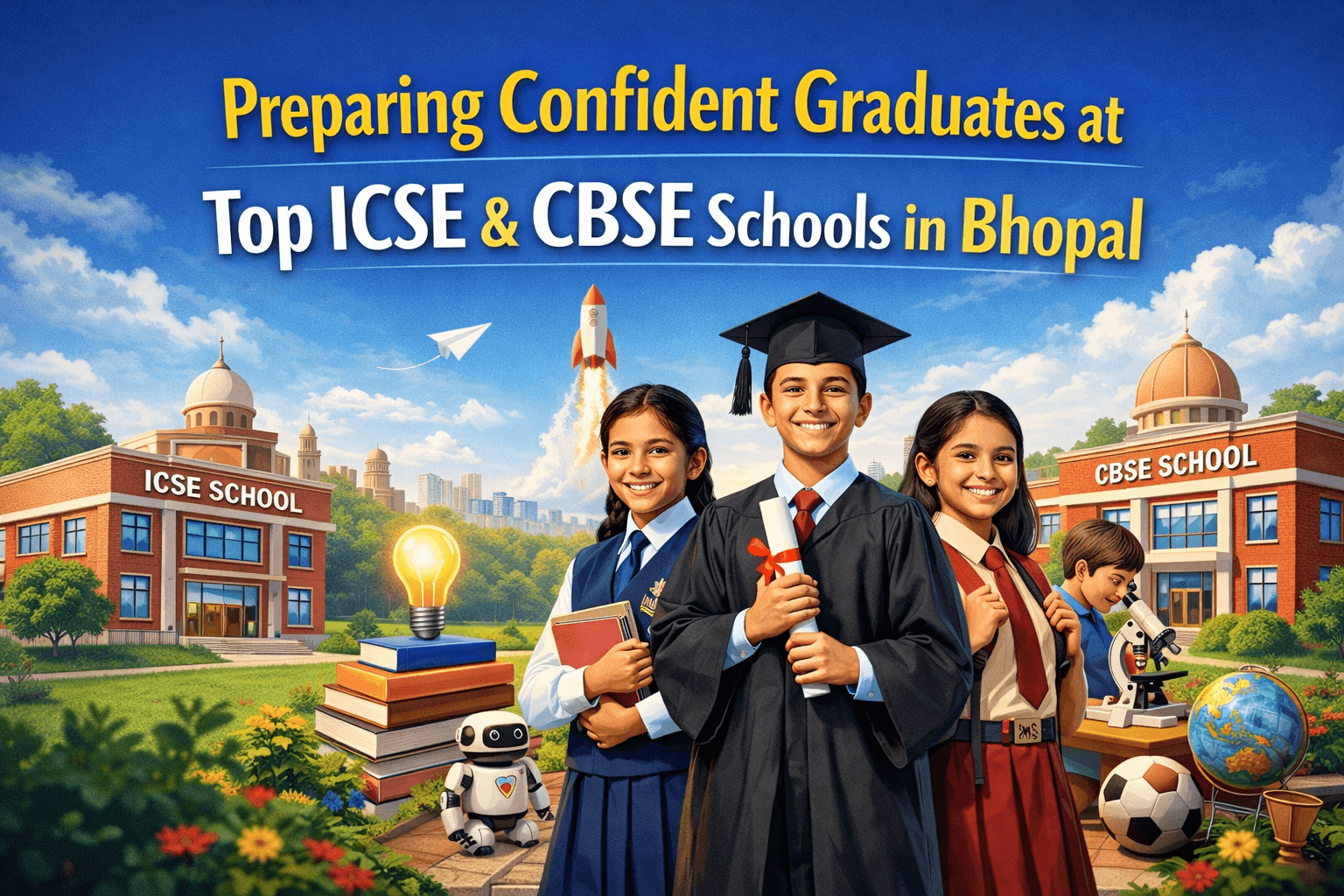 Preparing Graduates at Top ICSE & CBSE Schools in Bhopal