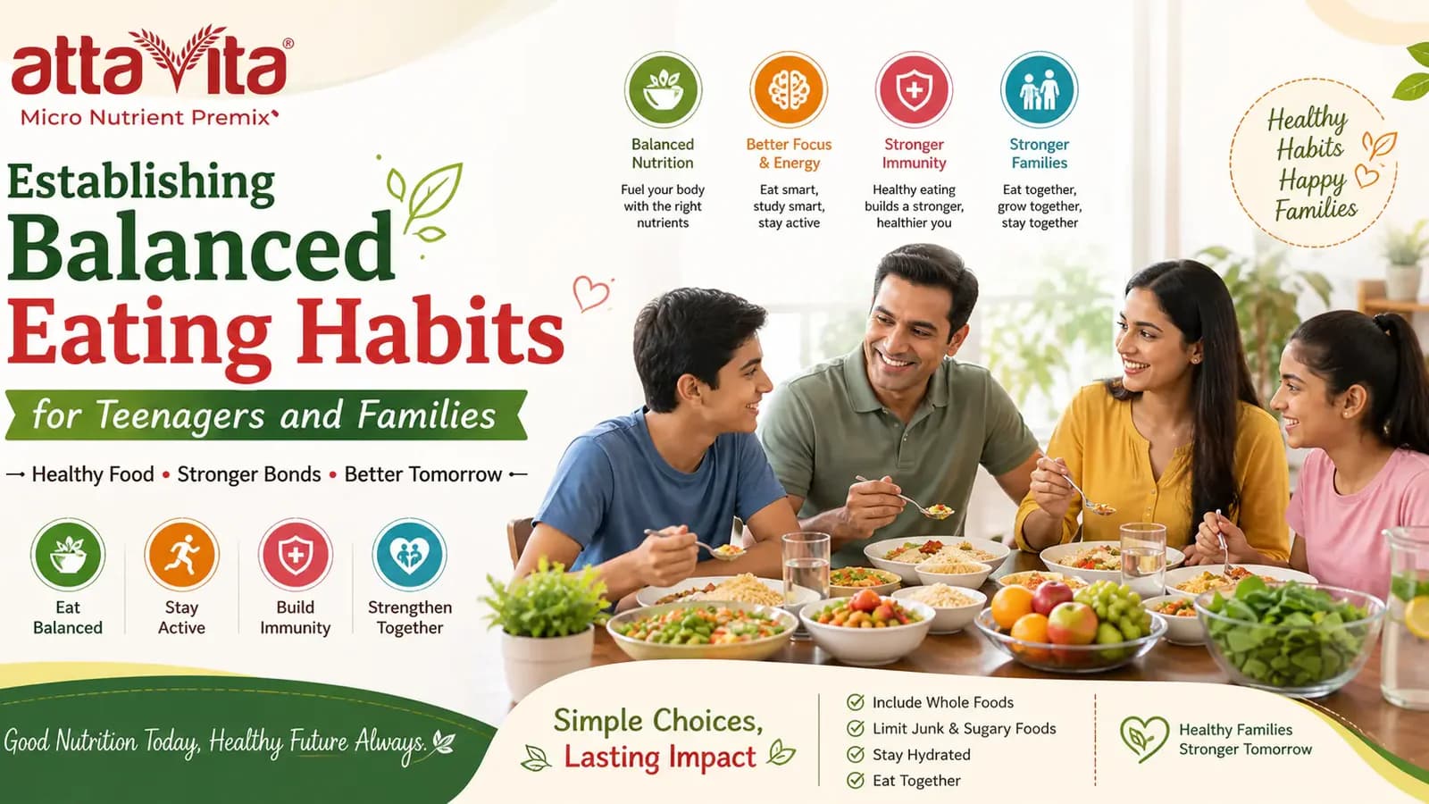 Why Establishing Balanced Eating Habits for Teenagers