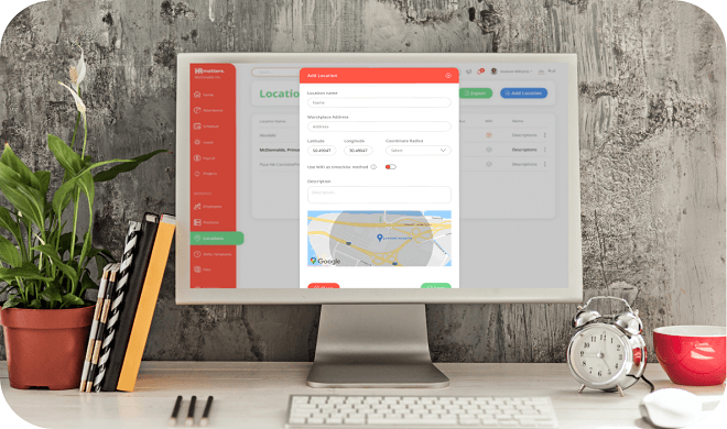 Employee Location Tracking System