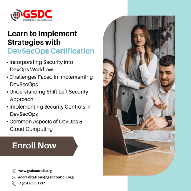  Learn to implement strategy with DevSecOps Certification
