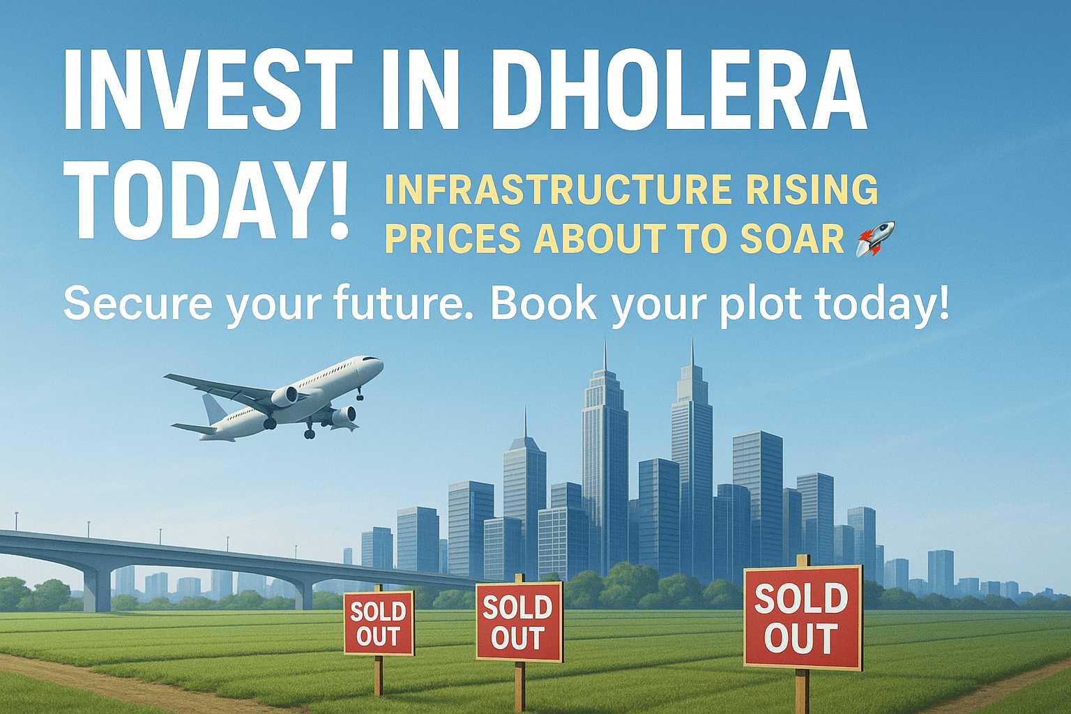Top Reasons to Invest in Dholera Before Property Prices Soar