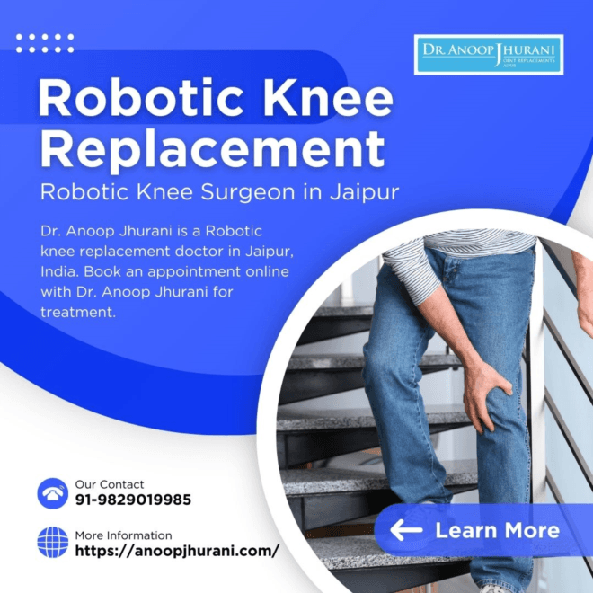 Say Goodbye to Knee Pain with Robotic Knee Replacement 