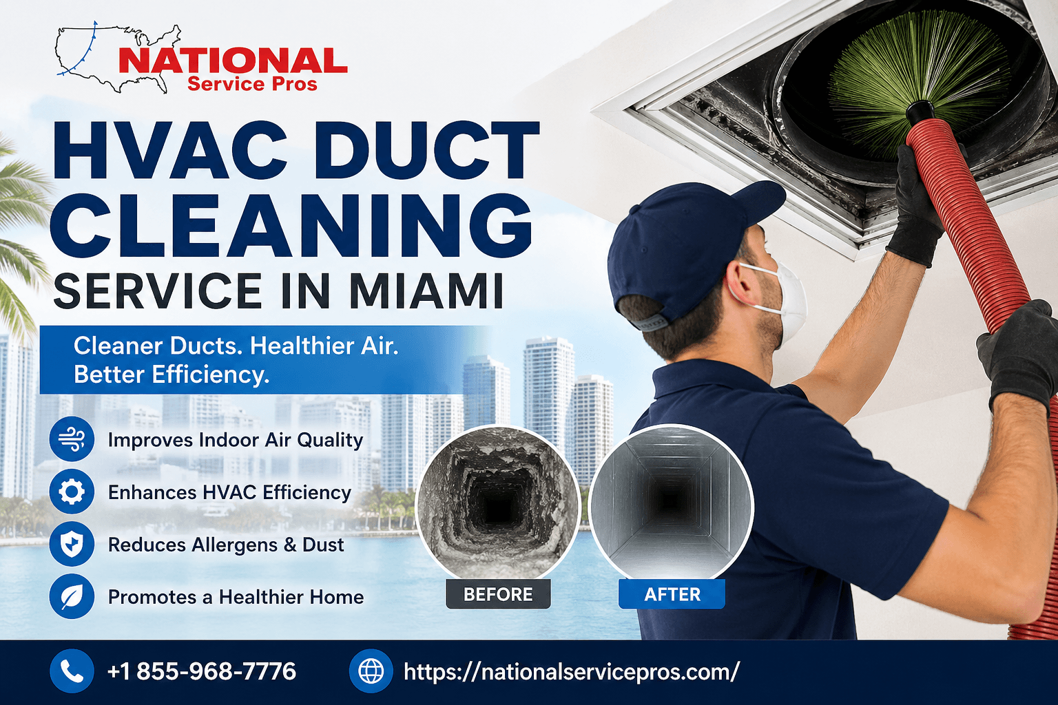 Top HVAC Duct Cleaning Service in Miami for Clean Air