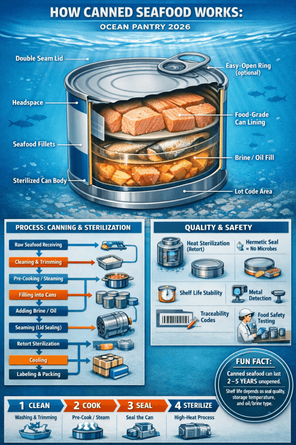 Canned Seafood Market Size, Share, and Trend