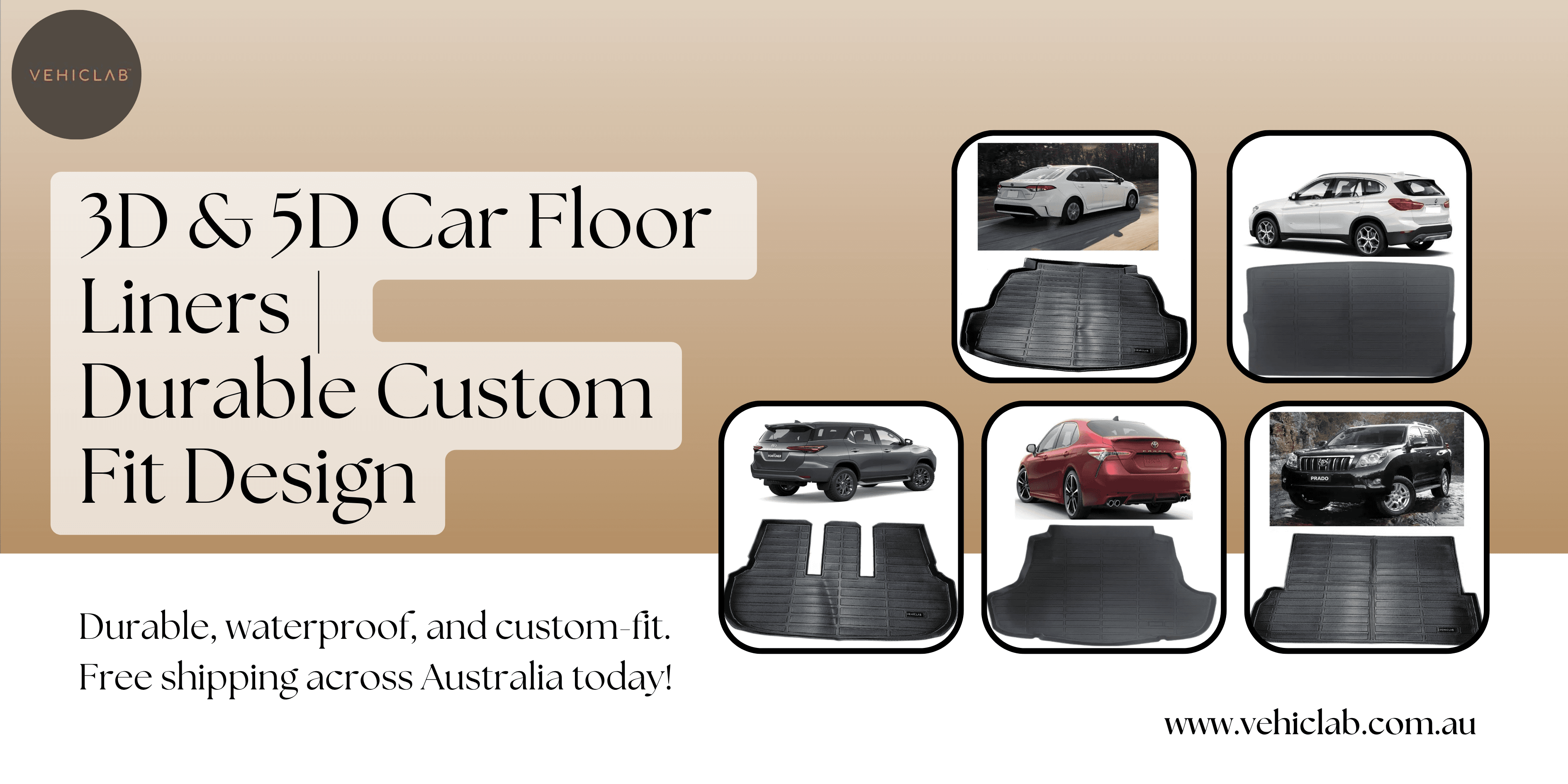 Premium Car Floor Liners - Tough, Stylish & Easy Clean