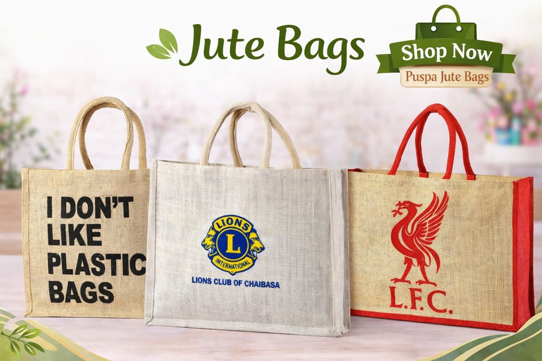 Jute Bags – Eco-Friendly, Durable & Stylish