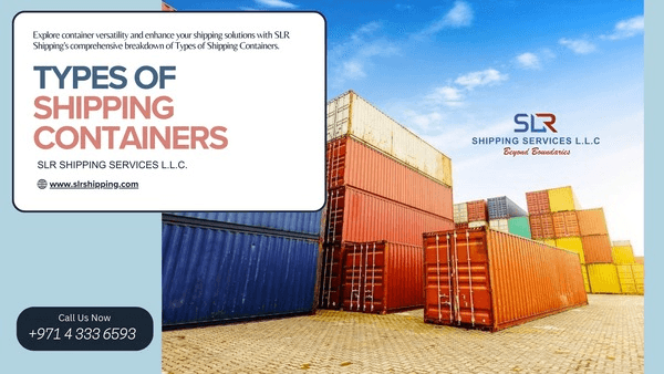 Various Types of Shipping Containers at SLR
