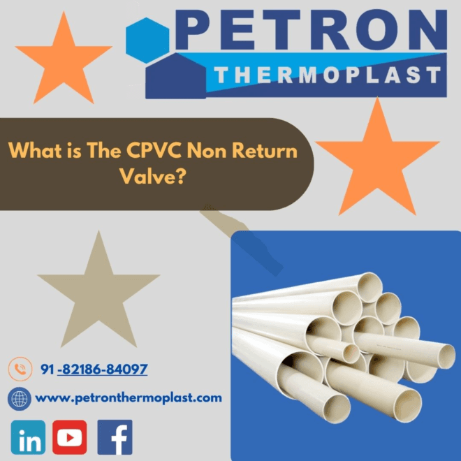 What is The CPVC Non Return Valve?