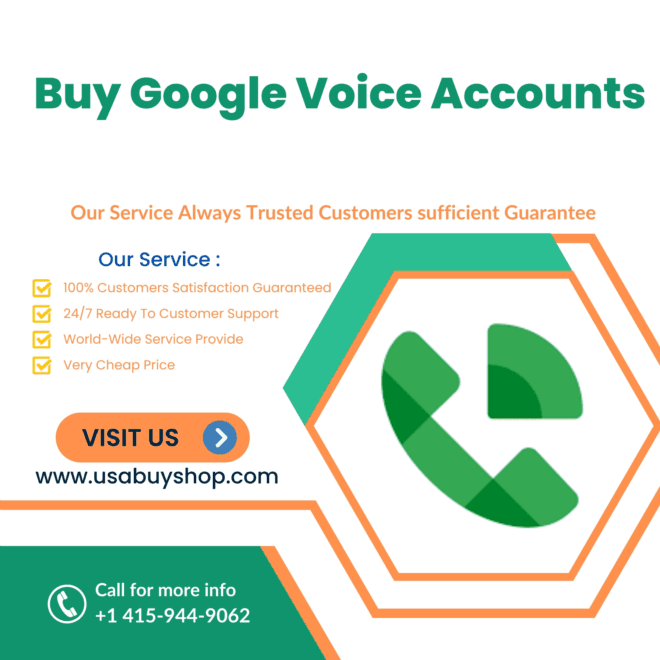 Buy Google Voice Accounts | Affordable and Verified | Instant Delivery