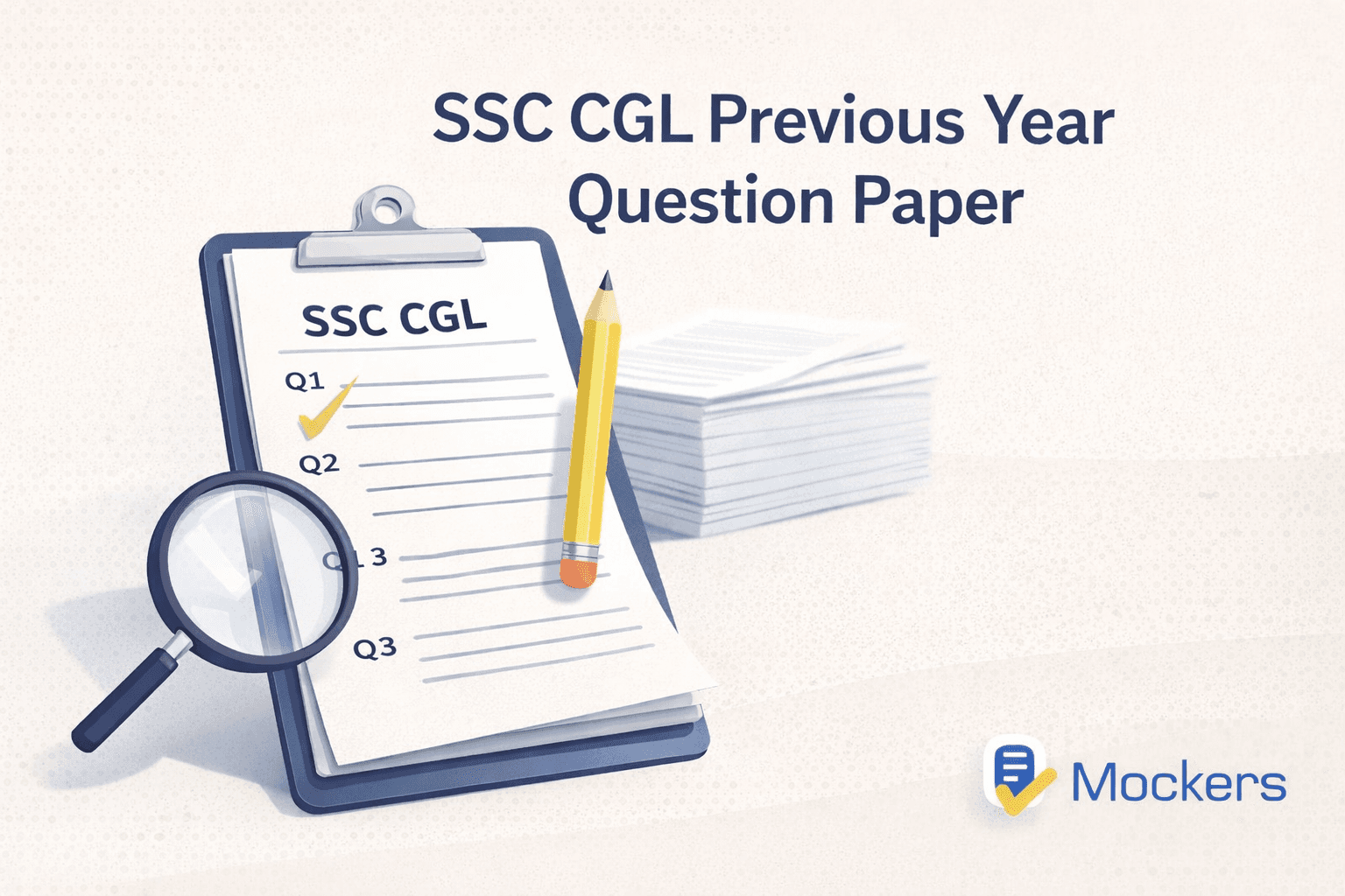 How SSC CGL previous year question paper Helps