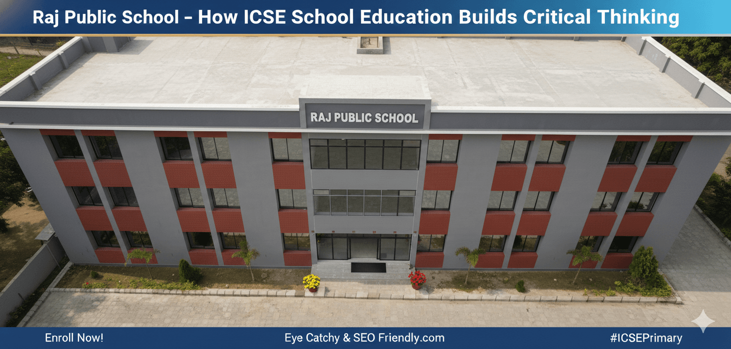 How ICSE School Education Builds Critical Thinking