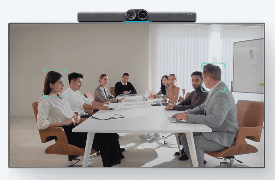 Features of the Dual-Camera AI Video Bar